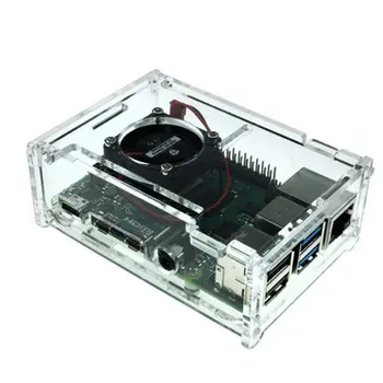 For Raspberry Pi 4 Model B shell ABS Material Optional Fan classic color Case For Raspberry Pi 4 Model B Clear Acrylic
For Raspberry Pi 4 Model B shell ABS Material Optional Fan classic color Case For Raspberry Pi 4 Model B Clear Acrylic