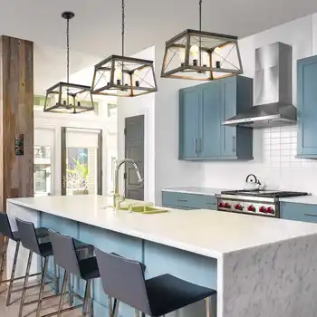 Farmhouse Light Fixture Industrial Retro Ceiling Light Semi Flush Mount Ceiling Fixture Four-Light Rectangle Ceiling Lamp
Farmhouse Light Fixture Industrial Retro Ceiling Light Semi Flush Mount Ceiling Fixture Four-Light Rectangle Ceiling Lamp