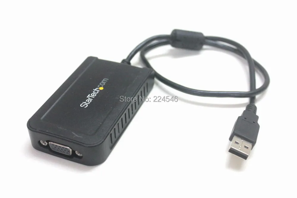 Внешняя видеокарта USB на VGA адаптер мультимонитора 1920x1200 для StarTech USB2VGAE3 32 Мб DDR SDRAM |