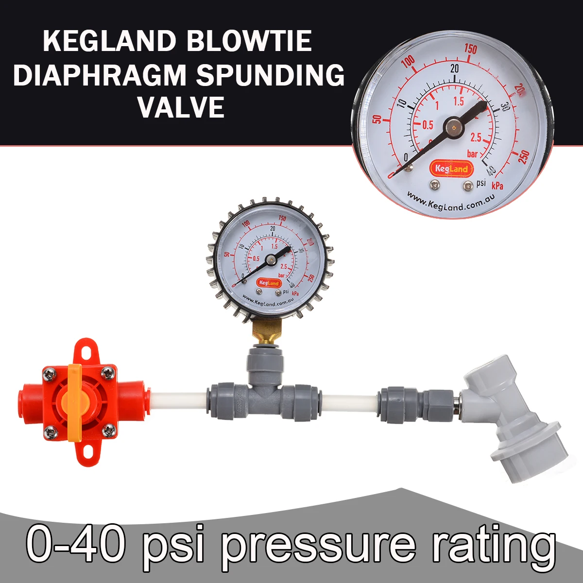 Diaphragm Spunding Valve Set Adjustable Pressure Relief Gauge Ball Carbon Dioxide Cylinder Link Valve for Fermentation Drums
Diaphragm Spunding Valve Set Adjustable Pressure Relief Gauge Ball Carbon Dioxide Cylinder Link Valve for Fermentation Drums