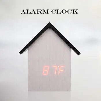 Alarm Clock Voice Control Digital Electronic USB Desktop Clock Thermometer Exquisite Shape Temperature Display Alarm Clock
Alarm Clock Voice Control Digital Electronic USB Desktop Clock Thermometer Exquisite Shape Temperature Display Alarm Clock