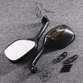 Motorcycle Rearview Side Mirrors for Suzuki GSXR 600 750 1000 with Turn Signal Light K6 K7 K8
Motorcycle Rearview Side Mirrors for Suzuki GSXR 600 750 1000 with Turn Signal Light K6 K7 K8