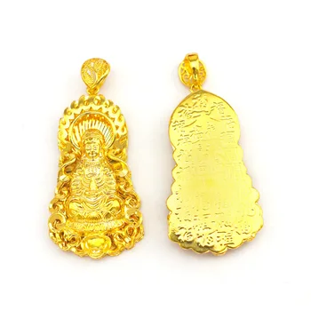 Thai Gold Non-Fading Plated 24K Gold Fashion Men's Hollow Guanyin Vietnam Necklace
Thai Gold Non-Fading Plated 24K Gold Fashion Men's Hollow Guanyin Vietnam Necklace