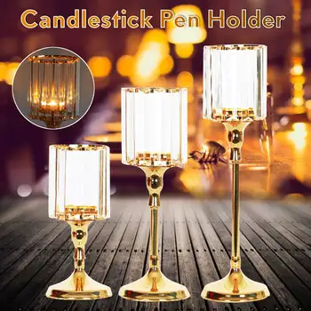 European Candle Holder Candlestick Simple Golden Wedding Decoration Bar Party Tealight Votive Gift Home Decoration 
European Candle Holder Candlestick Simple Golden Wedding Decoration Bar Party Tealight Votive Gift Home Decoration