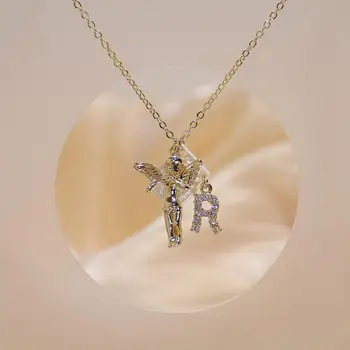 DR-8 handmade new sweater long necklace angel wings full rhineston doll necklace jewelry women chokers crystal girl
DR-8 handmade new sweater long necklace angel wings full rhineston doll necklace jewelry women chokers crystal girl