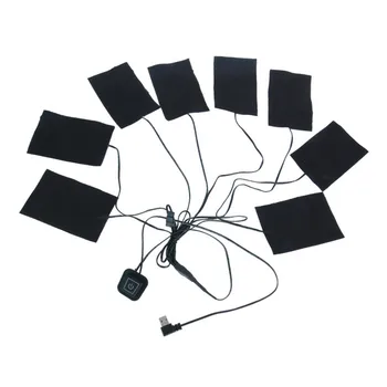 Hot 8-in-1 Heating Pad USB Charged Temperature Control Third Gear Adjustable Electric Warmer Pad Vest Jacket Outdoor Tool
Hot 8-in-1 Heating Pad USB Charged Temperature Control Third Gear Adjustable Electric Warmer Pad Vest Jacket Outdoor Tool