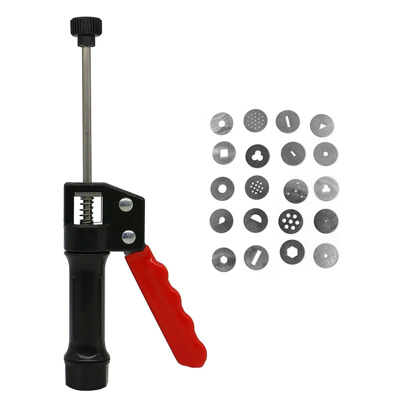DIY Craft Pottery Clay Extruder Fondant Cake Slime Pastry Gun Modeling Tool Set Hand Milking Machine Kitchen Helper
DIY Craft Pottery Clay Extruder Fondant Cake Slime Pastry Gun Modeling Tool Set Hand Milking Machine Kitchen Helper