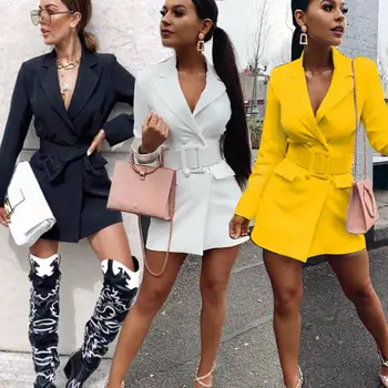 2020 Women Solid White OL Work Formal Long Sleeve Solid Casual Slim Business Blazer Lapel Suit Coat Jacket 5 Colors
2020 Women Solid White OL Work Formal Long Sleeve Solid Casual Slim Business Blazer Lapel Suit Coat Jacket 5 Colors