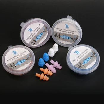 10pcs=1box Waterproof Swimming Silicone Ear Plugs for Travel Sleeping Silicone Sound Insulating Ear Protection Noise Reduction
10pcs=1box Waterproof Swimming Silicone Ear Plugs for Travel Sleeping Silicone Sound Insulating Ear Protection Noise Reduction