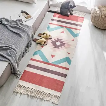 29 Cotton Linen Tassel Floor Rugs For Bedrooms Nordic Geometric Printed Carpet Beside Mat
29 Cotton Linen Tassel Floor Rugs For Bedrooms Nordic Geometric Printed Carpet Beside Mat