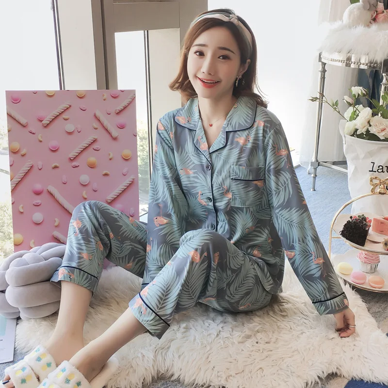 Autumn Pajamas Women's Korean-style Cute Cardigan Long Sleeve Tracksuit Loose-Fit Set M-XXL Original Photo Shoot
Autumn Pajamas Women's Korean-style Cute Cardigan Long Sleeve Tracksuit Loose-Fit Set M-XXL Original Photo Shoot