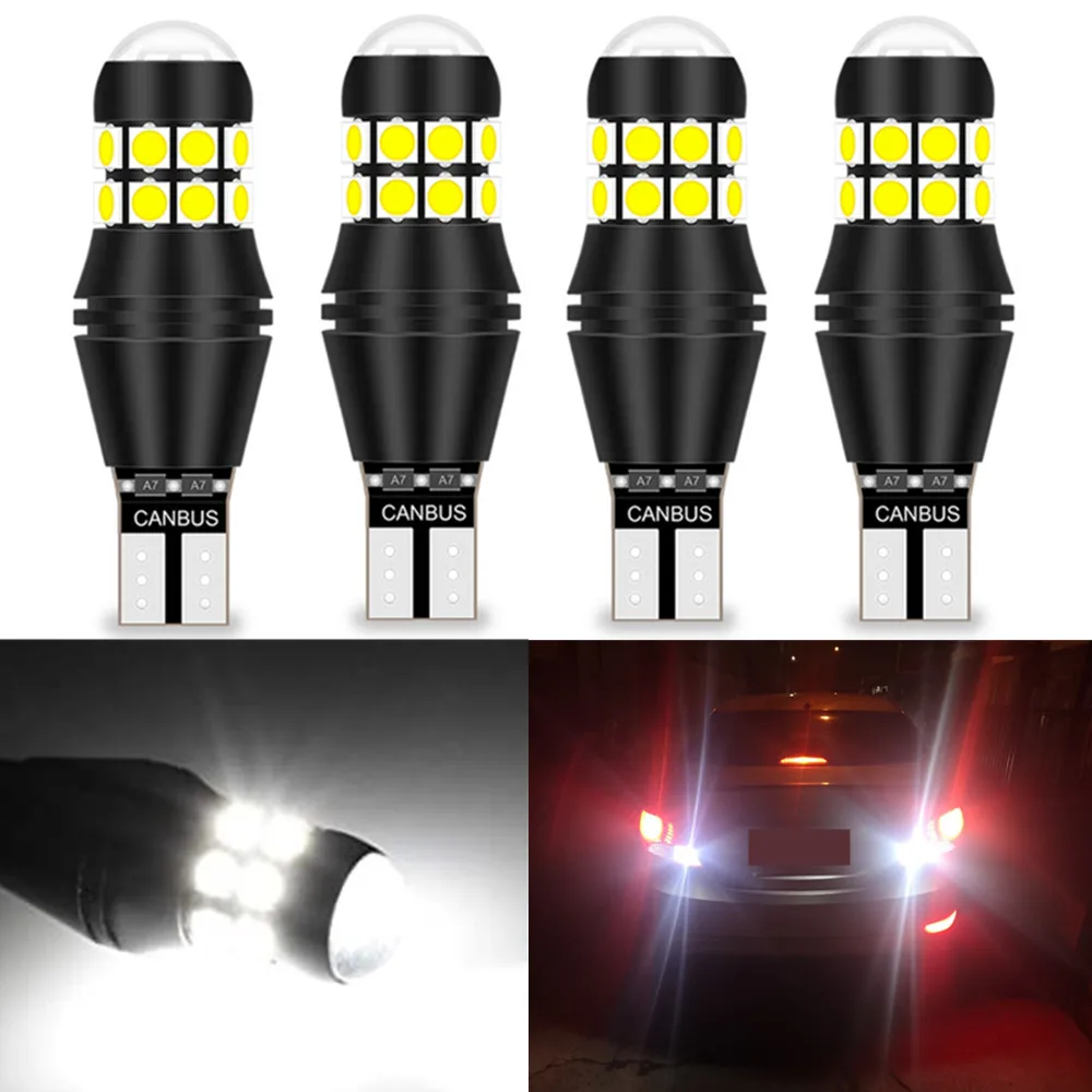 Auto Bulb White DC 12V Car Reverse Back Light T15 W16W 20 SMD 3030 Brake light reversing light LED Canbus for Mazda 3 5 6 CX-5
Auto Bulb White DC 12V Car Reverse Back Light T15 W16W 20 SMD 3030 Brake light reversing light LED Canbus for Mazda 3 5 6 CX-5