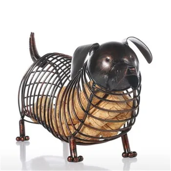 Nordic Iron Dachshund Wine Cork Container Animal Shape Desktop Ornament Metal Handicraft Figurines Home Decoration Accessories
Nordic Iron Dachshund Wine Cork Container Animal Shape Desktop Ornament Metal Handicraft Figurines Home Decoration Accessories