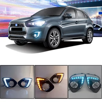 CAPQX 1Pair For ASX 2013 2014 2015 Front LED Daytime Running Light DRL Fog lamp Chrome Cover Fog Light cover driving Day light
CAPQX 1Pair For ASX 2013 2014 2015 Front LED Daytime Running Light DRL Fog lamp Chrome Cover Fog Light cover driving Day light