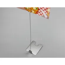 Metal Clip Cake Food Store Price Card Display Table Memo Note Clip Stand Stainless Steel Label Holder Stand Tag Ticket Sign Clip
Metal Clip Cake Food Store Price Card Display Table Memo Note Clip Stand Stainless Steel Label Holder Stand Tag Ticket Sign Clip