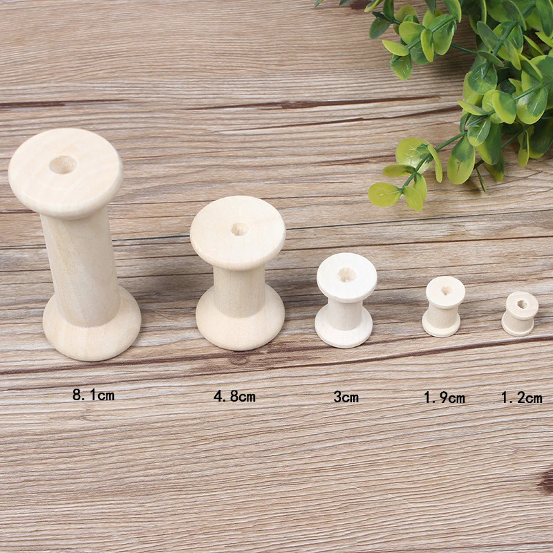 10 Pcs/Set Wooden Spools Vintage Style Reels Organizer for Sewing Ribbons Twine Wood Crafts Tools Thread Wire Spool Accessories
10 Pcs/Set Wooden Spools Vintage Style Reels Organizer for Sewing Ribbons Twine Wood Crafts Tools Thread Wire Spool Accessories