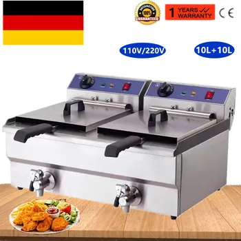 Stainless Steel Electric Deep Fryer Multifunctional Timing Fat Fryer Frying Machine Grill Fried Fish Chicken Meat Potato Chips
Stainless Steel Electric Deep Fryer Multifunctional Timing Fat Fryer Frying Machine Grill Fried Fish Chicken Meat Potato Chips