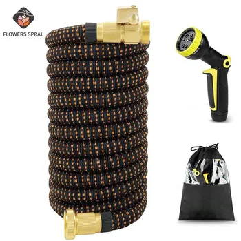 Garden Hose Expandable Magic Flexible Hhigh Pressure Car Wash Gun 3 Times Telescopic Garden 3/4 Watering Hose With Spray Gun
Garden Hose Expandable Magic Flexible Hhigh Pressure Car Wash Gun 3 Times Telescopic Garden 3/4 Watering Hose With Spray Gun