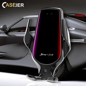 CASEIER Auto Clamp Smart Infrare Sensor Car Phone Holder 10W Wirless Charger Stand R3 Wireless Charger Fast Charging For Phone
CASEIER Auto Clamp Smart Infrare Sensor Car Phone Holder 10W Wirless Charger Stand R3 Wireless Charger Fast Charging For Phone