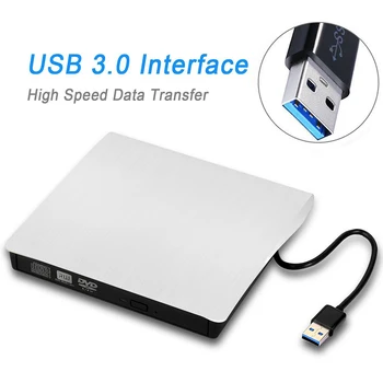 USB3.0 External CD DVD Player Burner Drive Laptop Notebook PC Computer Replacement for MacBook
USB3.0 External CD DVD Player Burner Drive Laptop Notebook PC Computer Replacement for MacBook