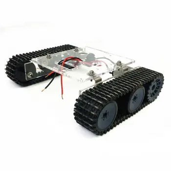 Acrylic Tank Robot Chassis DC9-12V Tracked Vehicle DIY Arduino Unassembled Kit Accessory
Acrylic Tank Robot Chassis DC9-12V Tracked Vehicle DIY Arduino Unassembled Kit Accessory