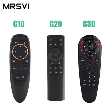 G10S G20S G30S 2.4G Gyroscope Wireless Air Mouse 33 Keys IR Learning Smart Voice Remote Control for X96 mini H96 MAX Android Box
G10S G20S G30S 2.4G Gyroscope Wireless Air Mouse 33 Keys IR Learning Smart Voice Remote Control for X96 mini H96 MAX Android Box