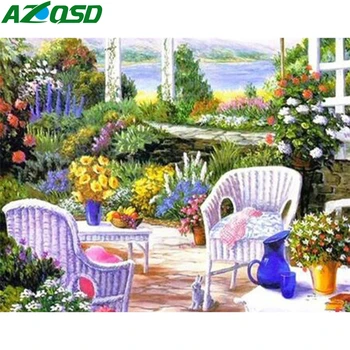 AZQSD DIY Painting By Numbers Landscape Drawing On Canvas Acrylic Paint Unframe Coloring By Numbers Garden Home Decoration
AZQSD DIY Painting By Numbers Landscape Drawing On Canvas Acrylic Paint Unframe Coloring By Numbers Garden Home Decoration