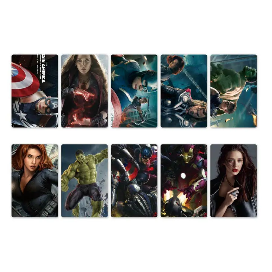 10pcs The Avengers Anime Card Stickers DIY Waterproof Scrub Card Sticker Kids Sticker Toys
10pcs The Avengers Anime Card Stickers DIY Waterproof Scrub Card Sticker Kids Sticker Toys