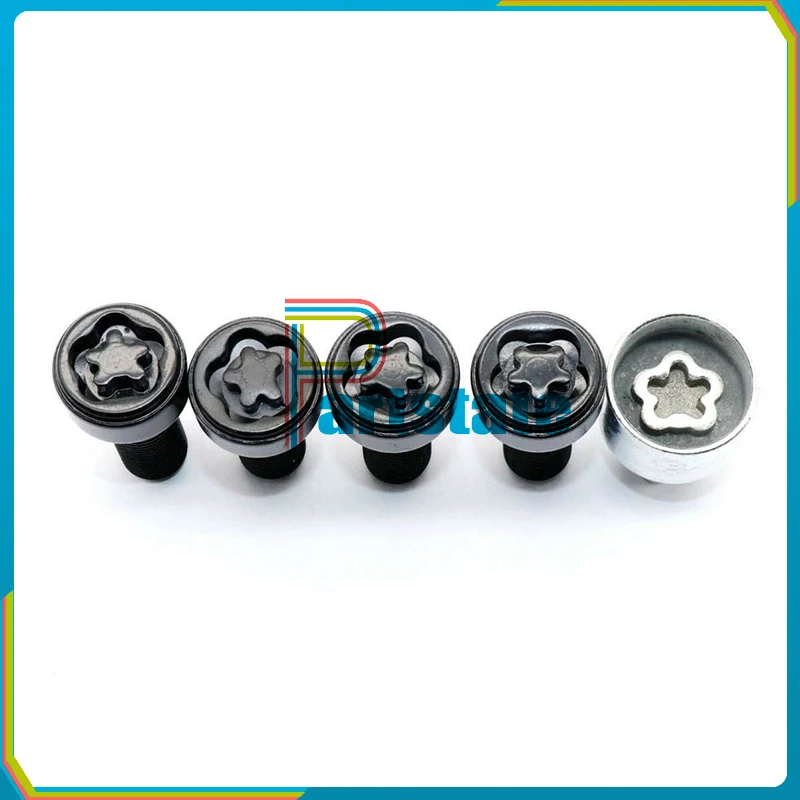 36136792851 High Quality M14x1.25 Tire Screw Bolts Wheel Bolt Lock Key Fit For BMW X3 X5 X6 5 7 Series F20 F30 F10 G30 2010-2018
36136792851 High Quality M14x1.25 Tire Screw Bolts Wheel Bolt Lock Key Fit For BMW X3 X5 X6 5 7 Series F20 F30 F10 G30 2010-2018