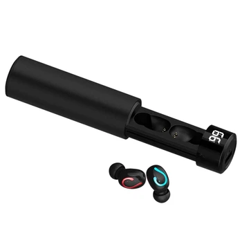 Q67 5.0 Bluetooth Headset Pull-Out Hands-Free Wireless Headphones Sports Headphones Charge Box Power Supply Display
Q67 5.0 Bluetooth Headset Pull-Out Hands-Free Wireless Headphones Sports Headphones Charge Box Power Supply Display