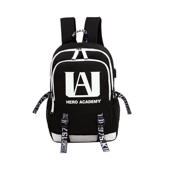 Luminous My Hero Academia Backpack School USB Charge Large Capacity Backpacks Laptop Student Bag Travel Gifts Shoulder Bag 
Luminous My Hero Academia Backpack School USB Charge Large Capacity Backpacks Laptop Student Bag Travel Gifts Shoulder Bag