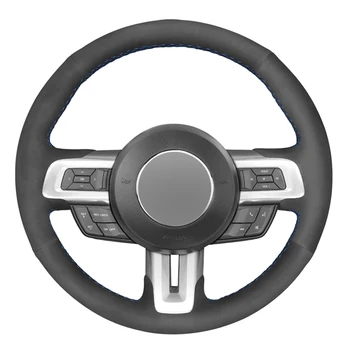 Black Suede Hand-stitched Car Steering Wheel Cover For Ford Mustang 2015 2016 2017 2018 2019 2020 Mustang GT GT350R 2015-2020
Black Suede Hand-stitched Car Steering Wheel Cover For Ford Mustang 2015 2016 2017 2018 2019 2020 Mustang GT GT350R 2015-2020