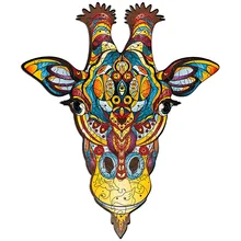 New Copyright Adult Wooden Puzzle Yellow Giraffe Wood Jigsaw Piece for Child 50 100 150 3D DIY Brain Game Toy Cute Party Gift
New Copyright Adult Wooden Puzzle Yellow Giraffe Wood Jigsaw Piece for Child 50 100 150 3D DIY Brain Game Toy Cute Party Gift