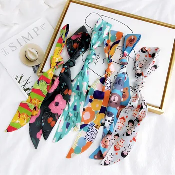Small Silk Scarf For Women 2020 New Print Handle Bag Ribbons Brand Fashion Head Scarf Small Long Skinny Scarves Wholesale 
Small Silk Scarf For Women 2020 New Print Handle Bag Ribbons Brand Fashion Head Scarf Small Long Skinny Scarves Wholesale