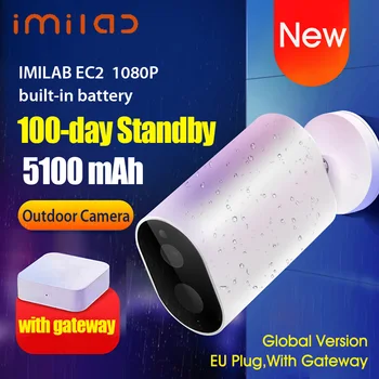 Global Version IMILAB EC2 Smart IP Camera Gateway 1080P AI Humanoid Detection APP Control IP66 Outdoor Wireless Smart Camera
Global Version IMILAB EC2 Smart IP Camera Gateway 1080P AI Humanoid Detection APP Control IP66 Outdoor Wireless Smart Camera