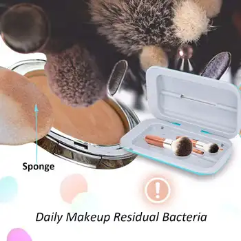 Toothbrush UV Light Sterilizer Box Jewelry Phone Cleaner Personal Sanitizer Disinfection Cabinet with Aromatherapy Esterilizador 
Toothbrush UV Light Sterilizer Box Jewelry Phone Cleaner Personal Sanitizer Disinfection Cabinet with Aromatherapy Esterilizador