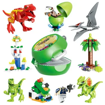Compatible Lepining Jurassic Dinosaur World Building Block Set Military Figures Blocks Toys for Children with Free Storage Box
Compatible Lepining Jurassic Dinosaur World Building Block Set Military Figures Blocks Toys for Children with Free Storage Box