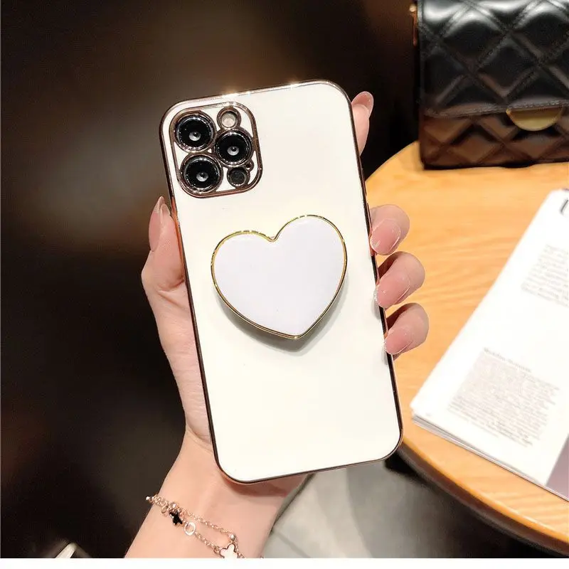 Luxury Silicone Case For iphone With Holder