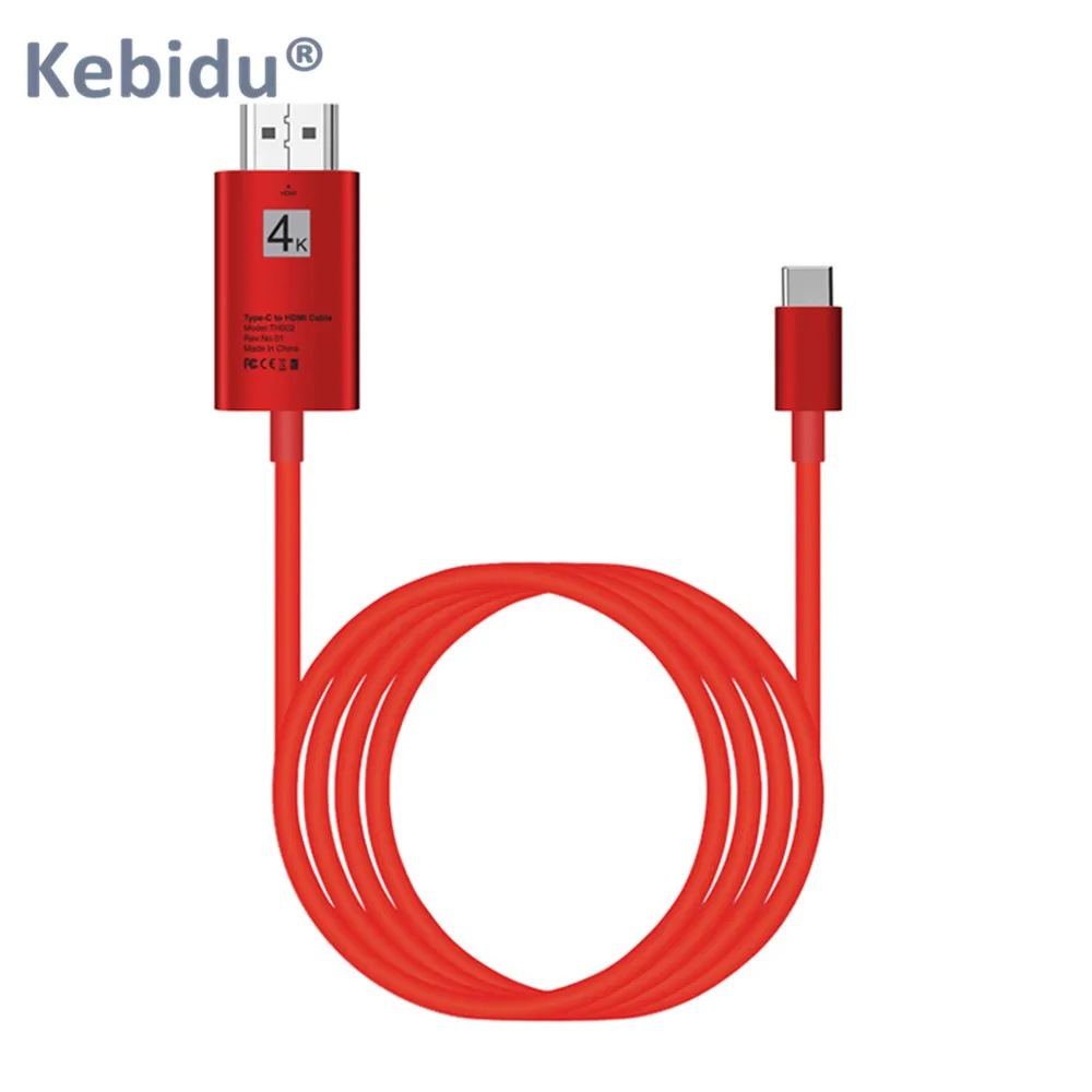 USB C To HDMI 4K Cable Adapter HDTV 2M Type C to HDMI Cable For Lenovo ThinkPad X1 2018 MacBook MacBook Pro Samsung S8 S9 NOTE8
USB C To HDMI 4K Cable Adapter HDTV 2M Type C to HDMI Cable For Lenovo ThinkPad X1 2018 MacBook MacBook Pro Samsung S8 S9 NOTE8