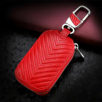 1pc Leather Car Keyfob KeyChain Key Case Wallet Bag Remote Control Case Red Remote Entry System Kits Key Case
1pc Leather Car Keyfob KeyChain Key Case Wallet Bag Remote Control Case Red Remote Entry System Kits Key Case
