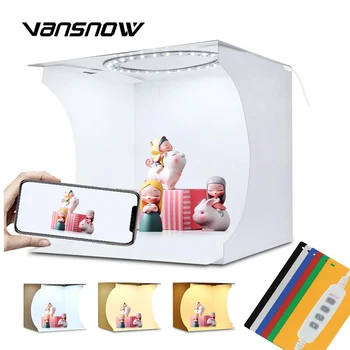 New 20cm Mini LED Ring Light box Lightbox Photo Studio Box Photography Light Studio Shooting Tent Box Kit & 6 Color Backdrops
New 20cm Mini LED Ring Light box Lightbox Photo Studio Box Photography Light Studio Shooting Tent Box Kit & 6 Color Backdrops