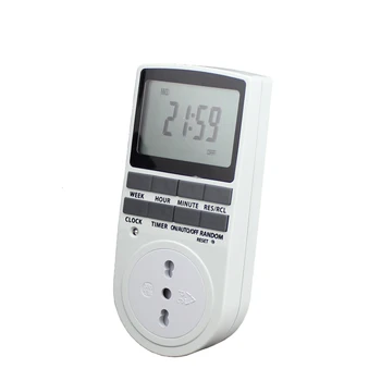 Italy Standard AC Digital Voltmeter Timer Metering Socket Multi-function Creative Meter Intelligent Power Detector Home Socket
Italy Standard AC Digital Voltmeter Timer Metering Socket Multi-function Creative Meter Intelligent Power Detector Home Socket