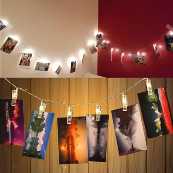Led Transparent Clip Light String Photo Clip Battery Light Usb Battery Box Supply Plug-In String Light
Led Transparent Clip Light String Photo Clip Battery Light Usb Battery Box Supply Plug-In String Light