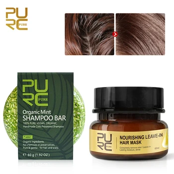 PURC Plant Extract Natural Smell Mint Shampoo Bar Handmade And Remove Dying Or Perming Odor Hair Mask
PURC Plant Extract Natural Smell Mint Shampoo Bar Handmade And Remove Dying Or Perming Odor Hair Mask