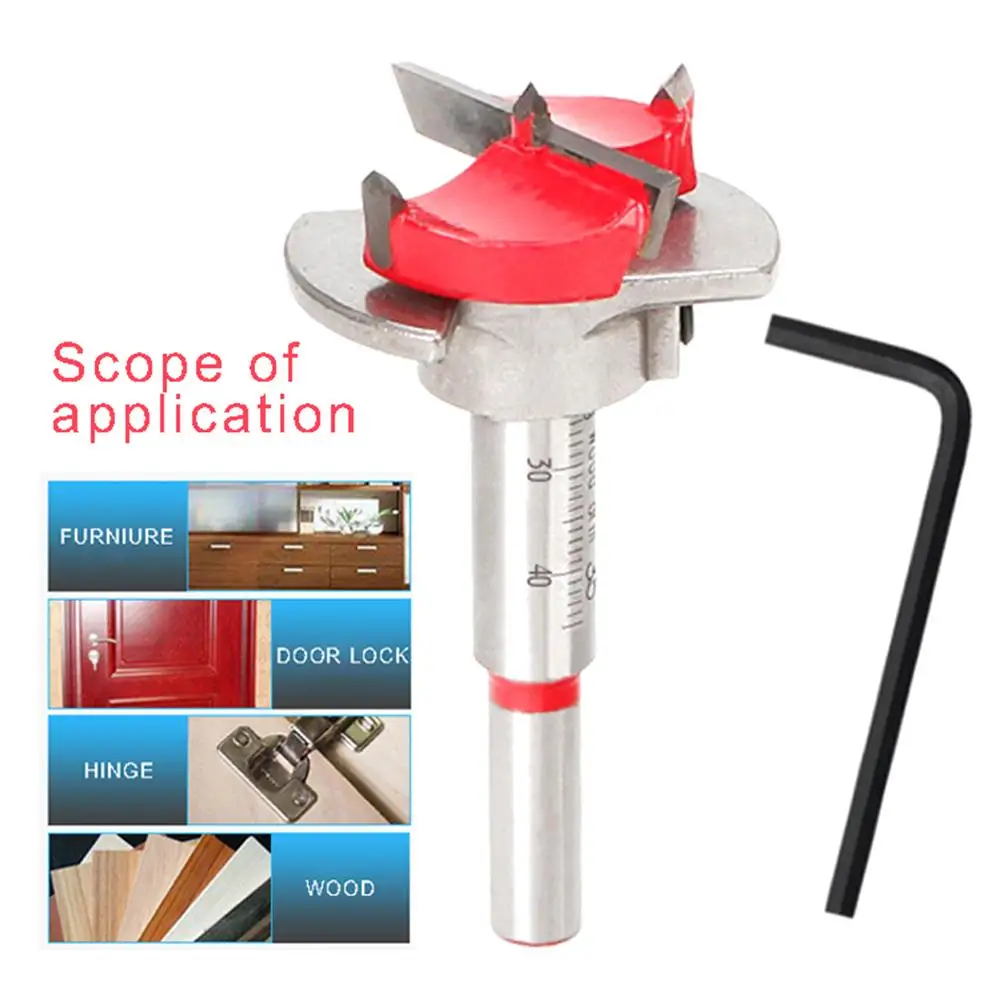Adjustable Location Drill Bit Cabinet Hinge Hole Opener Woodworking Reaming Positioning Drill Bit
Adjustable Location Drill Bit Cabinet Hinge Hole Opener Woodworking Reaming Positioning Drill Bit