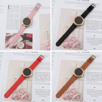 Women Multi-Color Leather Strap 20mm Band High-end Top Layer Genuine Replacement Bracelet For Samsung For Galaxy Watch Active
Women Multi-Color Leather Strap 20mm Band High-end Top Layer Genuine Replacement Bracelet For Samsung For Galaxy Watch Active