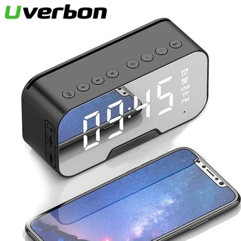 Wireless Bluetooth 5.0 Speaker Multifunction Alarm Speaker Clock With FM Radio LED Mirror Subwoofer Music Player Table Clock
Wireless Bluetooth 5.0 Speaker Multifunction Alarm Speaker Clock With FM Radio LED Mirror Subwoofer Music Player Table Clock