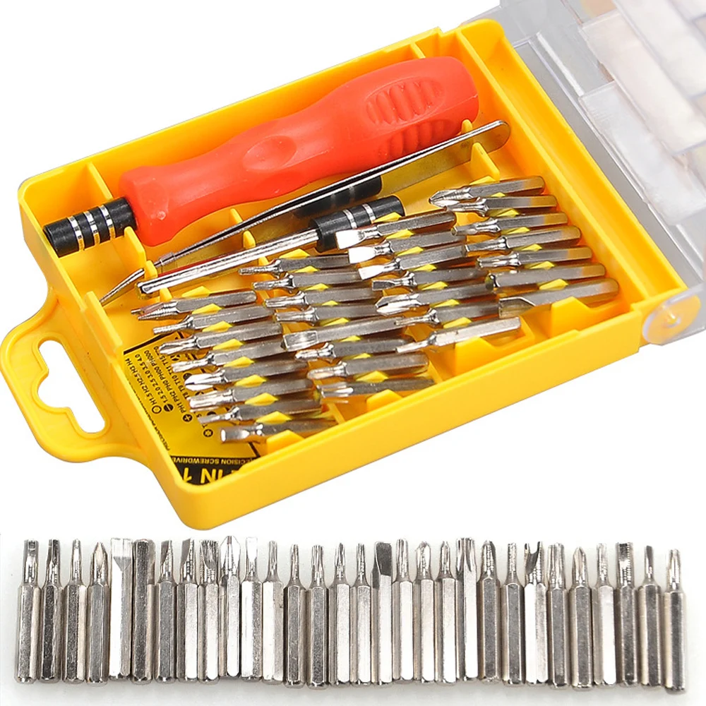 Screwdriver Set 25 in 1 Torx Multifunctional Opening Repair Tool Set Precision Screwdriver For Phones PC Hand Tool Set
Screwdriver Set 25 in 1 Torx Multifunctional Opening Repair Tool Set Precision Screwdriver For Phones PC Hand Tool Set
