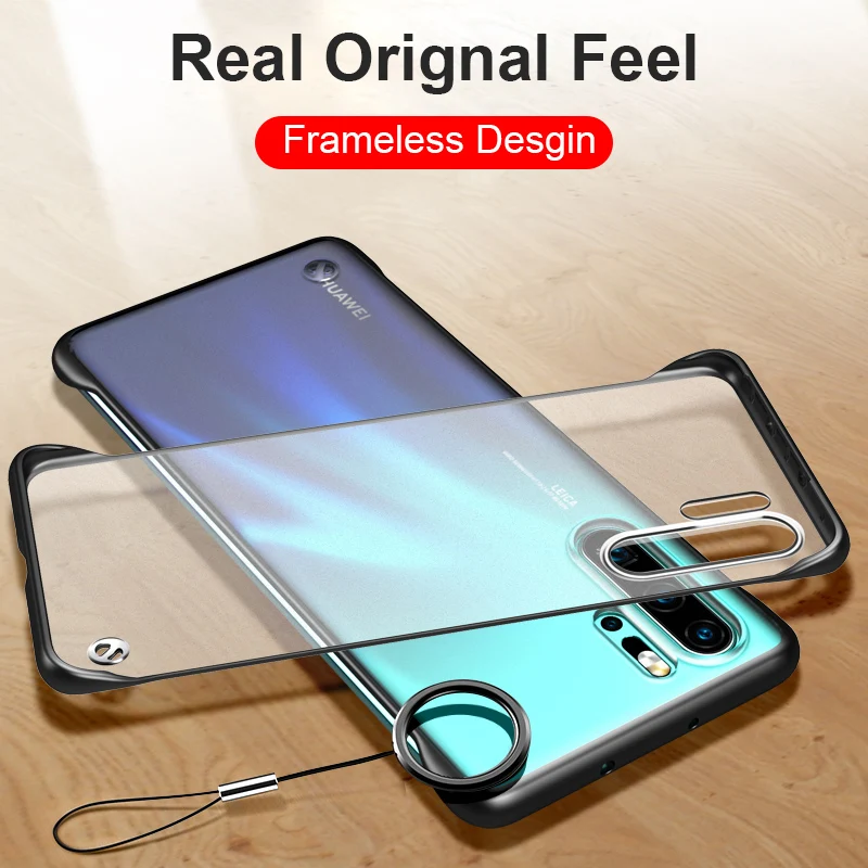 Ultra thin Frameless Translucent Matte Phone Case For Huawei P30 P20 lite Pro Mate 20 Honor 20 Pro Cases Cover With Ring Lanyard
Ultra thin Frameless Translucent Matte Phone Case For Huawei P30 P20 lite Pro Mate 20 Honor 20 Pro Cases Cover With Ring Lanyard