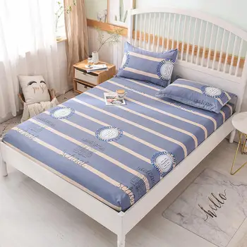 100% Cotton Fitted Sheet Bed Sheet with Elastic Band Mattress Cover Printed Dust Proof Cover Adult Kids Single King Queen Size
100% Cotton Fitted Sheet Bed Sheet with Elastic Band Mattress Cover Printed Dust Proof Cover Adult Kids Single King Queen Size